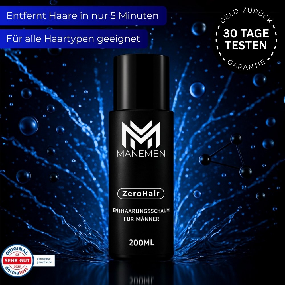 ManeMen – ZeroHair für schnelle & gründliche Haarentfernung (1 + 1 GRATIS)
