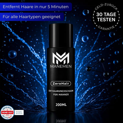ManeMen – ZeroHair für schnelle & gründliche Haarentfernung (1 + 1 GRATIS)