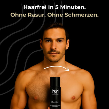 ManeMen – ZeroHair für schnelle & gründliche Haarentfernung (1 + 1 GRATIS)